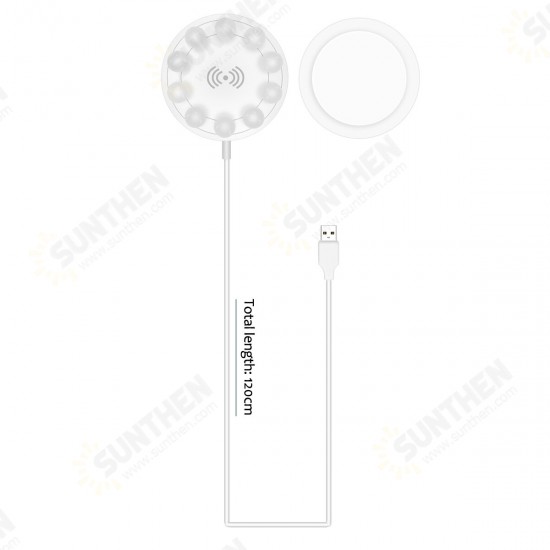 10W Wireless Charger Suction Wireless Charging For iPhone 12 11Pro MI10 10W Wireless Charger Suction Wireless Charging For iPhone 12 11Pro MI10