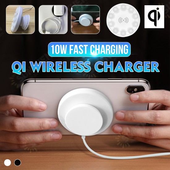 10W Wireless Charger Suction Wireless Charging For iPhone 12 11Pro MI10 10W Wireless Charger Suction Wireless Charging For iPhone 12 11Pro MI10