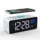15W 10W 7.5W 5W Desktop Alarm Clock Wireless Fast Charging Charger For Qi-enabled Smart Phones for iPhone 13 Pro Max For Xiaomi 12