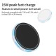 15W Magnetic Wireless Charger Fast Wireless Charging Pad With LED Light For iPhone 12 iPhone13 For Apple Airpods Pro For Qi-enabled Smart iPhones