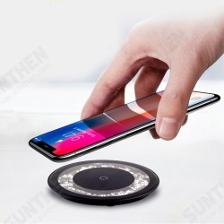 15W Transparent Smart Induction Quick Charge Wireless Charger for iPhone 11 Pro Max for Samsung S10 HUAWEI