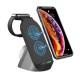 15W Wireless Charger Qi Fast Charging Station For iPhone 12 XS 11Pro Mi10 OnePlus 8Pro S20+ Note 20