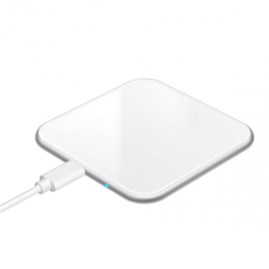 2 Colors 5W Output 5.8mm Thin Mini Wireless Charger for iPhone 11 Pro XR X for Samsung Huawei