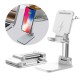 2 In 1 10W Wireless Charger + Desktop Foldable Height Adjustable Phone Holder Tablet Stand For 4.0-12.9 Inch Smart Phone Tablet