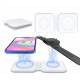 2 in 1 Folding Magsafe Magnetic Dual-Charge Wireless Charger for iPhone 12 Pro Max for Apple Watch 6 for Airpods