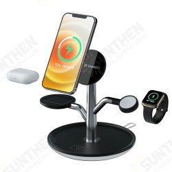3 In 1 15W Magnetic Wireless Charger Fast Wireless Charging Holder For Qi-enabled Smart Phones For iPhone 13 13 Pro Max For Headset For AirPods 3 In 1 15W Magnetic Wireless Charger Fast Wireless Charging Holder For Qi-enabled Smart Phones For iPhone 13 13 Pro Max For Headset For AirPods