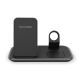 3-In-1 15W Wireless Charging Station Charger Rotatable Dock Charging Station For iPhone 13 Pro Max For TWS Earphone For Smart Watch