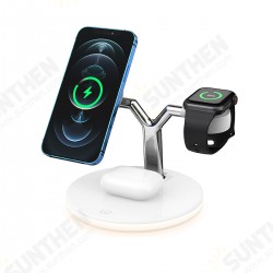 3in1 15W Wireless Charger Charging Dock Fast Charging for iPhone Apple Watch Airpods for Samsung Huawei Mate40 P50 OnePlus 9 Pro 3in1 15W Wireless Charger Charging Dock Fast Charging for iPhone Apple Watch Airpods for Samsung Huawei Mate40 P50 OnePlus 9 Pro