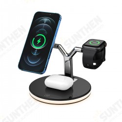 3in1 15W Wireless Charger Charging Dock Fast Charging for iPhone Apple Watch Airpods for Samsung Huawei Mate40 P50 OnePlus 9 Pro 3in1 15W Wireless Charger Charging Dock Fast Charging for iPhone Apple Watch Airpods for Samsung Huawei Mate40 P50 OnePlus 9 Pro