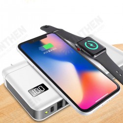 3 in 1 10000mAh PD3.0 QC3.0 Power Bank 2 USB Wireless Charger Portable Battery Charger 3 in 1 10000mAh PD3.0 QC3.0 Power Bank 2 USB Wireless Charger Portable Battery Charger