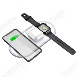 3 in 1 Wireless Charger 10W 7.5W 5W Charging Pad Fast Charging Earphone Charger Watch Charger For iPhone XS 11 Pro Mi10 Apple Watch Apple AirPods Pro 3 in 1 Wireless Charger 10W 7.5W 5W Charging Pad Fast Charging Earphone Charger Watch Charger For iPhone XS 11 Pro Mi10 Apple Watch Apple AirPods Pro