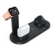 4In1 10W Wireless Charger Stand for Airpods Pro for Apple Watch for Samsung Huawei Mate40 P50 OnePlus 9 Pro for iPhone 12 Pro Max