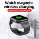 983 Magnetic Portable USB Hub Keychain Watch Wireless Charger for Apple iwatch 1 2 3 4 5 6 SE