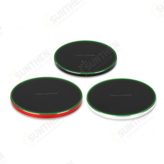 Aluminum Wireless Fast Charger Charging Dock Pad Mat Phone For iPhone XS XR X