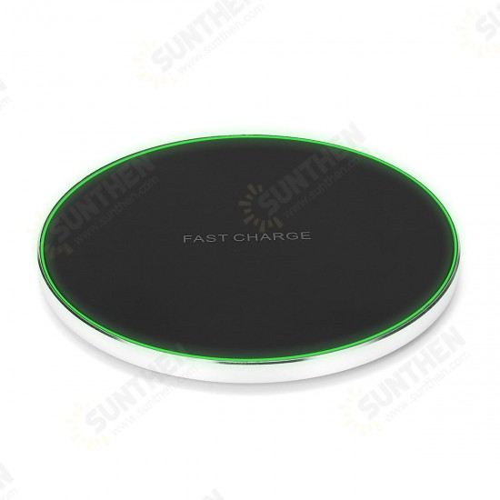 Aluminum Wireless Fast Charger Charging Dock Pad Mat Phone For iPhone XS XR X