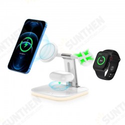 JJT-971 3In1 Wireless Charger Fast Wireless Charging Dock Station For Qi-enabled Smart Phones iPhone Samsung Apple Watch iWatch AirPods JJT-971 3In1 Wireless Charger Fast Wireless Charging Dock Station For Qi-enabled Smart Phones iPhone Samsung Apple Watch iWatch AirPods