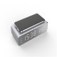 LED Electric Alarm Clock Wireless Charger Desktop HD Digital Display Thermometer Clock