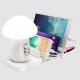 Mushroom Light 3 in 1 3 Ports USB 10W Fast Qi Wireless Charger for Samsung for iPhone Phone