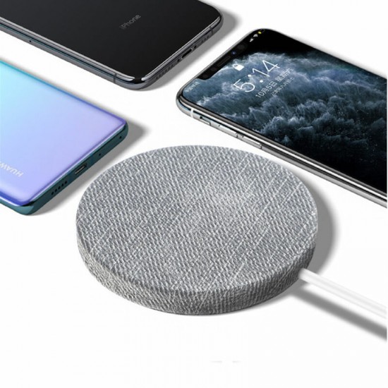 Pu Magnetic Wireless Charger 15w Fast Charing for iPhone 12 Series/ 12/ 12 Pro/ 12 Pro Max for Samsung Huawei OnePlus