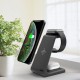 10W Fast Charge 3 In 1 Wireless Charger Charger Dock For Samsung Wireless Charge Stand For Iphone for Apple Watch for Airpods Pro