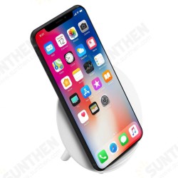 Wireless Charger Desktop Holder With LED Light For iPhone X 8 8Plus Samsung S8 S7 Note8 Wireless Charger Desktop Holder With LED Light For iPhone X 8 8Plus Samsung S8 S7 Note8