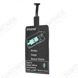Wireless Charger Receiver Charging Adapter Micro USB For Samsung