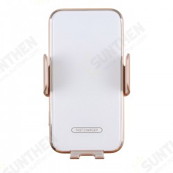 V8 15W Wireless Car Charger Intelligent Sensing Automatic Clamping Fast Charging For iPhone 12 XS 11Pro Huawei Mate 20 Pro Mi10 V8 15W Wireless Car Charger Intelligent Sensing Automatic Clamping Fast Charging For iPhone 12 XS 11Pro Huawei Mate 20 Pro Mi10