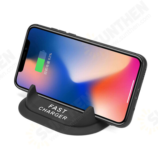 Wireless Car Charger Base 5W/7.5W/10W Wireless Car Holder Charging Bracket For iPhone XS 11Pro Asus PadFone S