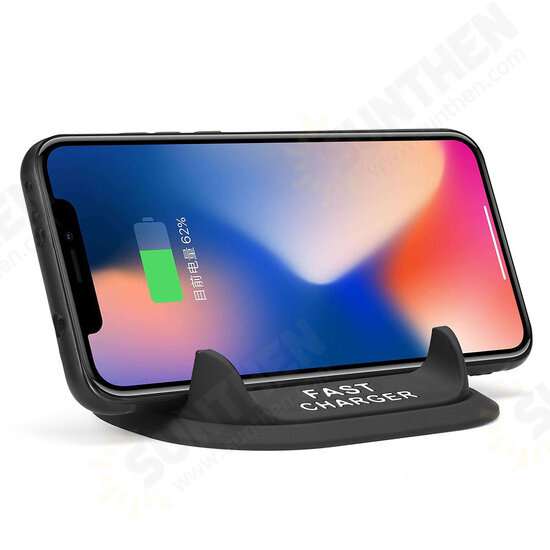 Wireless Car Charger Base 5W/7.5W/10W Wireless Car Holder Charging Bracket For iPhone XS 11Pro Asus PadFone S