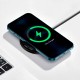 15W Magnetic Wireless Charger PD QC Fast Wireless Charging Pad Aluminum Alloy+Tempered Glass For iPhone 12 Apple AirPods Pro Samsung Huawei Xiaomi