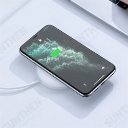 15W Wireless Charger Earbuds Fast Wireless Charging Pad With 1m USB-C Charging Cable For Qi-enabled Smart Phones iPhone Samsung Huawei AirPods Pro 15W Wireless Charger Earbuds Fast Wireless Charging Pad With 1m USB-C Charging Cable For Qi-enabled Smart Phones iPhone Samsung Huawei AirPods Pro