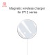 15W Ultra Thin Magnetic Aluminum Alloy Wireless Charger Fast Charging for iPhone12 Samsung Galaxy Note S20 ultra Huawei Mate40 OnePlus 8 Pro