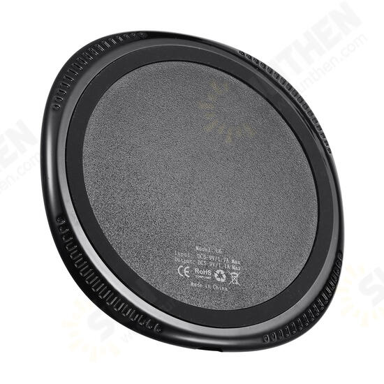 U6 10W Qi Wireless Charger Fast Charging Pad For Qi-enabled Smart Phones For iPhone 13/12 Pro For Samsung Galaxy S20 Note 20 Xiaomi Mi 10