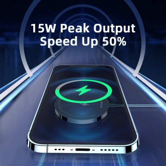 15W Magnetic Wireless Charger Fast Charging Pad for iPhone 12 Series for iPhone Samsung S21 Galaxy Note S20 ultra Huawei Mate40 OnePlus 8 Pro