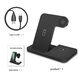 15W 3in1 Qi Wireless Charger for iPhone 12 11 Pro XS XR X 8 Fast Charging Dock Station For Apple Watch 6 5 4 3 2 AirPods Pro Samsung Huawei OnePlus