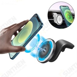 15W Car Magnetic Wireless Charger Fast Charging Air Vent Mobile Phone Holder For iPhone 12 Series for iPhone 12/ 12 Mini/ 12 Pro Max 15W Car Magnetic Wireless Charger Fast Charging Air Vent Mobile Phone Holder For iPhone 12 Series for iPhone 12/ 12 Mini/ 12 Pro Max