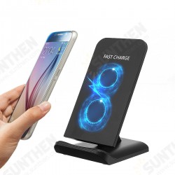 M520 10W 2 Coils Qi Wireless Quick Charger Stand Holder for Samsung S8 Galaxy Note 8 iPhone 8 Plus X M520 10W 2 Coils Qi Wireless Quick Charger Stand Holder for Samsung S8 Galaxy Note 8 iPhone 8 Plus X
