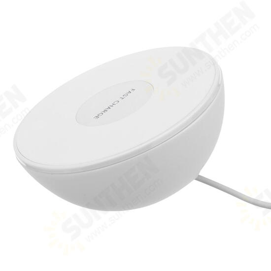 Fast Charger Clock Night Light Wireless Charger For iPhone 8/8P iPhone X Samsung S8