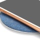 Wireless Fast Charger Pad Metal Cloth Charging Mat for iPhone for Samsung 9V 7.5W