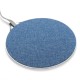 Wireless Fast Charger Pad Metal Cloth Charging Mat for iPhone for Samsung 9V 7.5W
