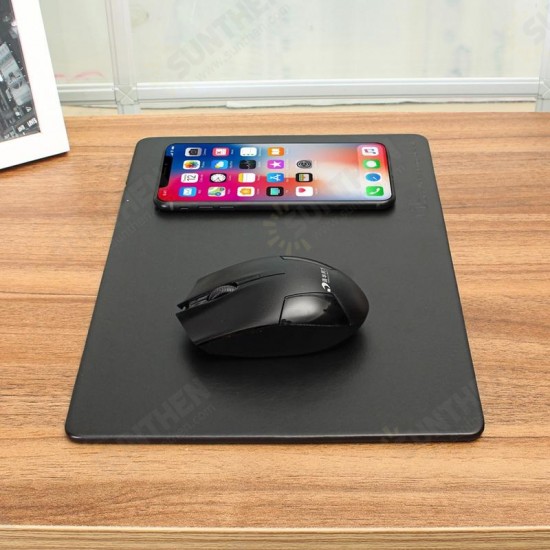 Wirelss Charging Mouse Pad For Samsung Galaxy Note 8/S8/S8 Plus/S7 Edge/iPhone X/iPhone 8 Plus