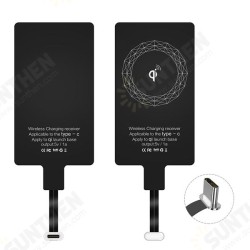 Wireless Type C Charger Receiver Adapter For Oneplus 5T Mi A1 Mix 2 HUAWEI Mate 10 Wireless Type C Charger Receiver Adapter For Oneplus 5T Mi A1 Mix 2 HUAWEI Mate 10