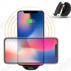 Wireless Fast Stand Charger Dual Coil With Fan For Samsung S8 iPhone 8 Plus X Wireless Fast Stand Charger Dual Coil With Fan For Samsung S8 iPhone 8 Plus X