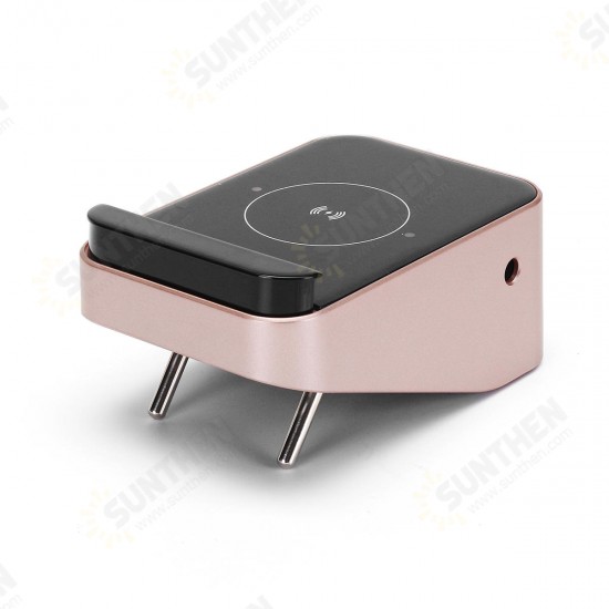 10W 3 USB Ports Qi Wireless Charger Fast Charging Pad Phone Holder AC Adapter for Mobile Phone