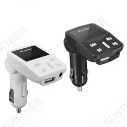 1.2inch LED Display Car Kit MP3 Player FM Transmitter Modulator MicroSD Car Charger For iphoneX Samsung 1.2inch LED Display Car Kit MP3 Player FM Transmitter Modulator MicroSD Car Charger For iphoneX Samsung