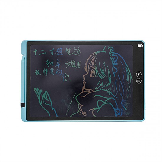 12inch LCD Tablet Drawing Writing Board Kid Notepad eWriter Digital Graphic Gifts