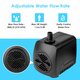 15W 110v/220v Submersible Water Pumps With 12 PCS LED Lights For Aquarium Fish Tank Garden Pond Statuary Outdoor Fountain Pump 800L/H