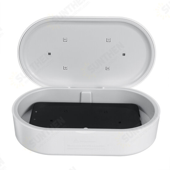 15W Portable Multifunctional Phone Disinfection Box Cleaner Wireless Charger