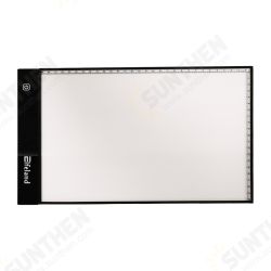 2 in 1 A4 Size Stepless Dimming Lighting Adjusted USB LED Illuminated Tracing Light Box Drawing Board Pad Table + Board Cover with Scale 2 in 1 A4 Size Stepless Dimming Lighting Adjusted USB LED Illuminated Tracing Light Box Drawing Board Pad Table + Board Cover with Scale