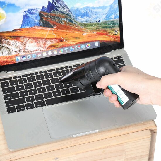 2 in 1 Mini Macbook Computer PC Laptop Keyboard Electronics Devices Dust Cleaner Collector Vacuum